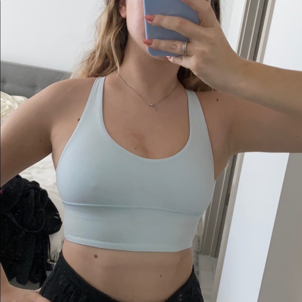 Lululemon Free To Be Wild Long Line Blue Haze